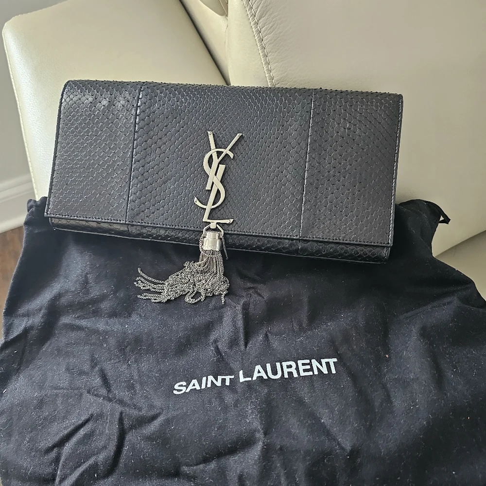 Saint laurent tassel clutch - Picture 4 of 6